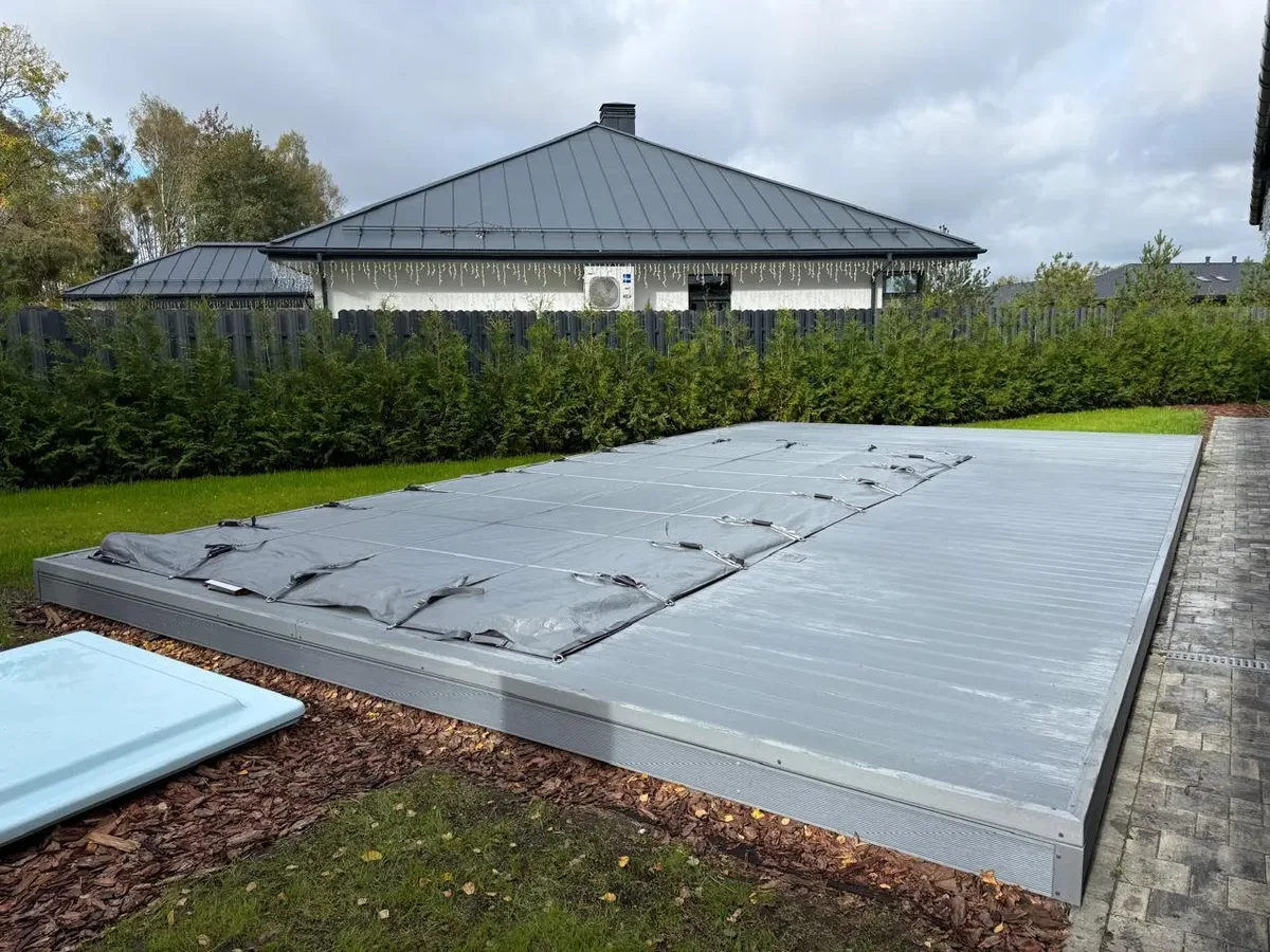 Покрывало Laguna Cover Mesh — установка в Орле