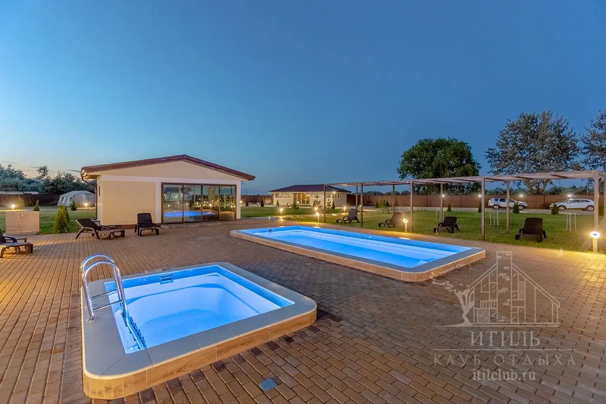 Композитная купель Laguna 3 — установка в Орле